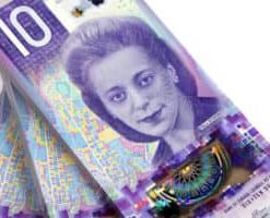 Counterfeit $10 CAD Bills