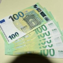 Alternative view of Counterfeit €100 Euro Bills