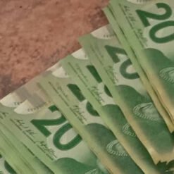 Counterfeit $20 CAD Bills