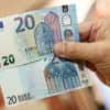 Alternative view of Counterfeit €20 Euro Bills