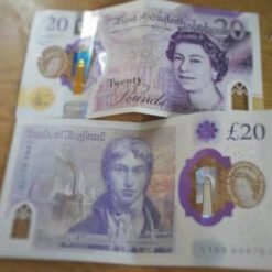 Counterfeit £20 GBP Bills